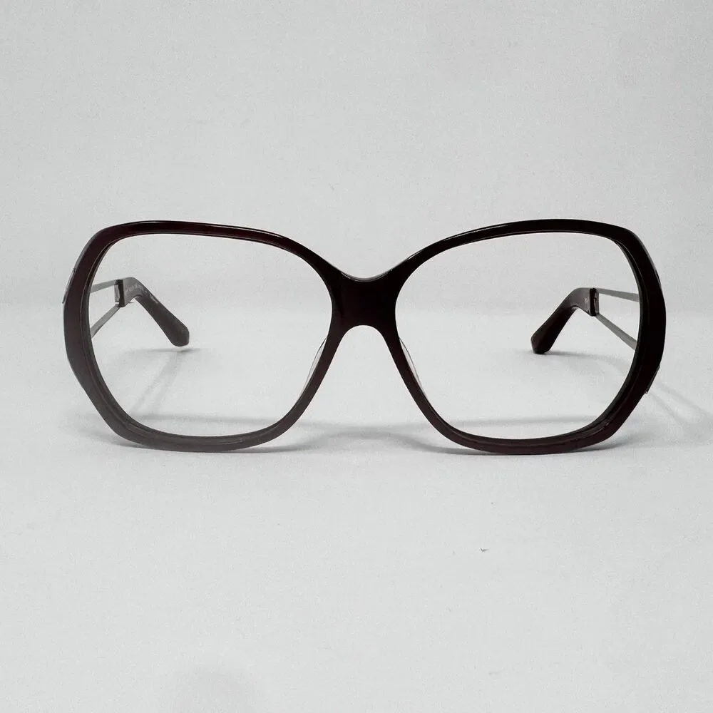 Tura MOD.003 BUR Burgundy Oversized Square Sunglass / Eyeglass Frames 60-13-130